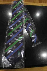 NUEVA CORBATA DE RUGBY 1999 COPA MUNDIAL MERCANCÍA OFICIAL PARA HOMBRE - Imagen 1 de 2