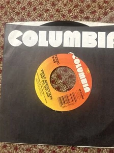 45--BRUCE SPRINGSTEEN--BORN IN THE U.S.A. / SHUT OUT THE LIGHT   #705 - Picture 1 of 2