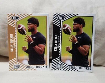 Kelly Bryant 2020 SAGE Hit Premier Draft Rookie RC Card Lot #30 Gold Black  - Image 1 of 2