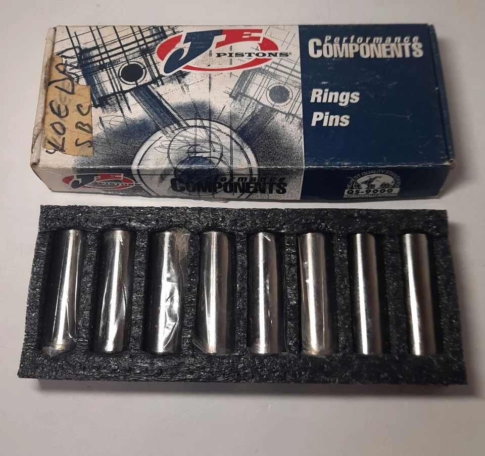 JE Pistons Performance Components Rings Pins QS-9000 - Image 1 of 4