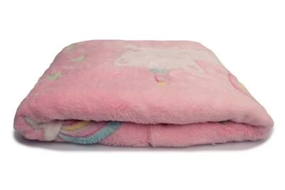 Minky Plüsch bilateral, leuchtet im Dunkeln, Regenbogenkätzchen 50 x 160 cm - Bild 1 von 4