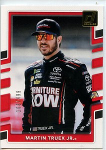 2018 Donruss Racing NASCAR GOLD FOIL Variation #49 Martin Truex Jr #103/499