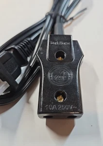 Dark Horse 3 Fuß Ersatzkabel für Kleingeräte 10 A 250 V polarisiert NEU - Bild 1 von 9