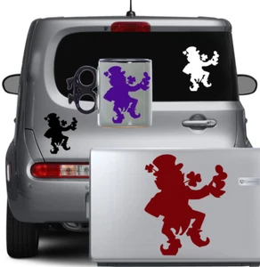 Leprechaun Decal Sticker Car Window Bumper Laptop Phone Lucky St. Patrick's Day - Imagen 1 de 16