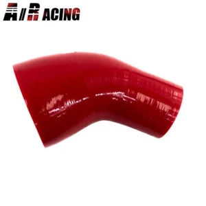 2" To 3" Red 45 Degree Silicone hose Coupler 4 layer polyester - Picture 1 of 6