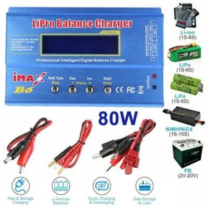 IMAX B6 LCD-Bildschirm Digital RC Lipo NiMh Akku Balance Ladeger?t Lader Charger - Bild 1 von 11