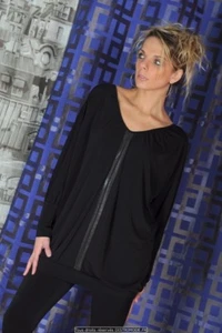 Nagelneue schöne französische LAUREN VIDAL Gr. L Tunika EMMY orig. 265€ - Bild 1 von 9