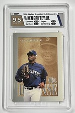 1996 E-Motion XL Ken Griffey Jr. D-Fense #4 HGA 9.5 GEM MINT Reds Mariners