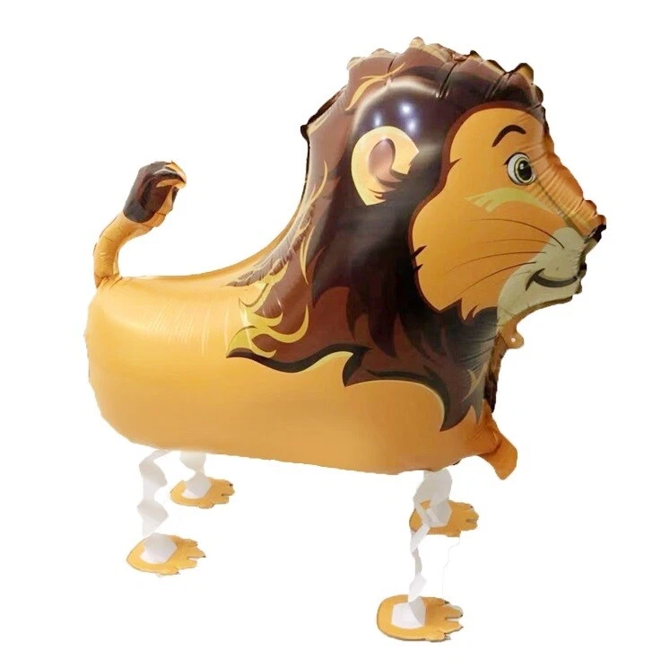 Lion-Shaped Air Walking Balloon, Best for animal themed kids party decorations. - Image 1 of 1
