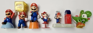 Nintendo Super Mario Bros Figure Lot Of 6 Kid Meal Toys 1989-2018 Incl McDonalds - Picture 1 of 10