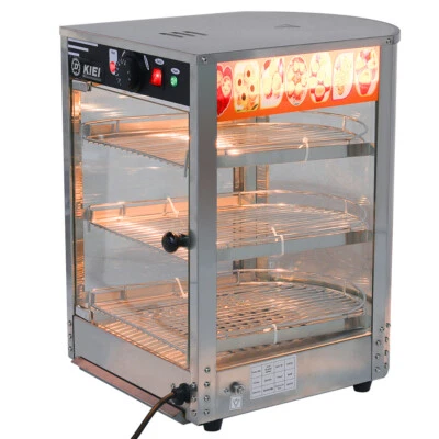 Commercial Hot Food Warmer Display Cabinet Showcase Chicken Warming Counter Top - Image 1 of 4