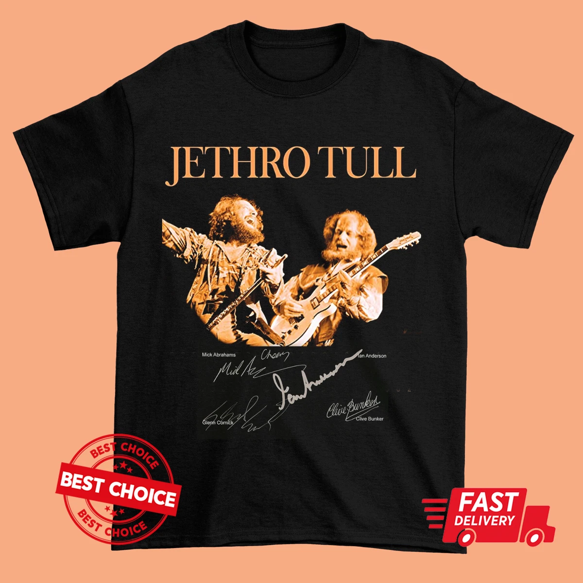 Jethro Tull Shirt In Men's Vintage T-Shirts for sale | eBay
