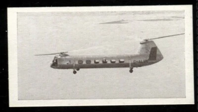 Tobacco Card, Osborne, MODERN AIRCRAFT Brown, 1952, Bristol Type 173, #17 - Image 1 of 2