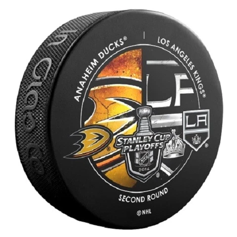 2014 LOS ANGELES KINGS vs ANAHEIM DUCKS STANLEY PLAYOFFS 2nd Rnd PUCK - #A0L_#4L Cover