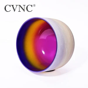 CVNC 440Hz 7 Pulgadas Un Arco Iris Color Cristal Cantor Tercer Ojo Chakra - Imagen 1 de 2