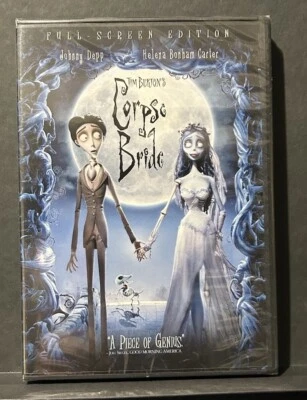 Tim Burton’s Corpse Bride - Full Frame - DVD - 2006 - New - Image 1 of 2