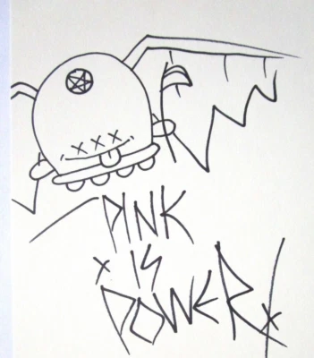 BUFF MONSTER ORIGINAL PINK IS POWER MONSTER CÓMIC ARTE URBANO DIBUJO Foto 1 de 2