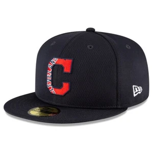 CLEVELAND INDIANS MLB New Era 59FIFTY 2021 Spring Training Hat Fitted Cap 7 7/8" - Picture 1 of 6