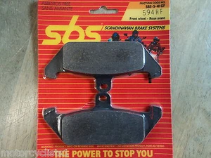 SBS CAGIVA ELEFANT 650 86 DUCATI 650 LAVERDA ATLAS BRAKE PADS FRONT 594HF FA120 - Imagen 1 de 2