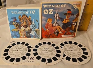 Vtg Wizard of Oz View Master GAF 1957 Booklet Fantasy Judy Garland Stereo - Picture 1 of 8