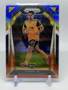 Vitinha 2020-21 Panini Prizm EPL Premier League 140 Red White Blue Prizms Rookie - Picture 1 of 2