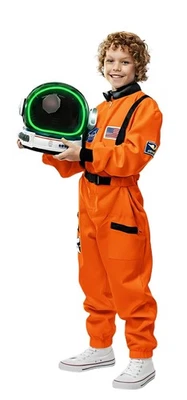 Disfraz de Astronauta AEROSQUAD con Casco, Traje Casco Espacial NASA para con LED... Foto 1 de 4