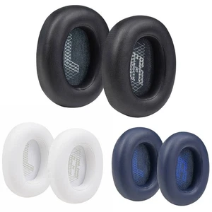 1 Paar Ersatz-Ohrpolster für JBL LIVE 650BTNC/660 BTNC Kopfhörer Schwarz/Weiß - Bild 1 von 14