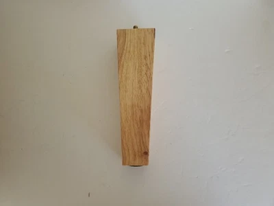 Set Of 8 Furniture Legs 8 Inch Square Solid Wood Couch Legs Replacement Sofa Leg - Image 1 of 4