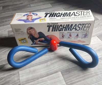 The Original Thigh Master de Suzanne Somers azul y rojo vintage años 90 Foto 1 de 4