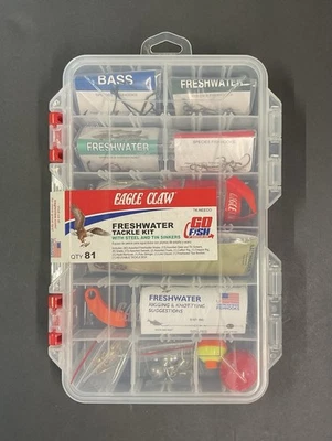 Eagle коготь пресноводный снасти набор 81 изделий совершенно новый - Изображение 1 из 4