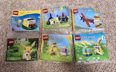 LEGO Creator Polybags Lote de 6: 30667 30669 30550 40048 30583 30690 NUEVO Foto 1 de 4