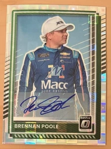 2025 Panini Donruss Racing Brennan Poole Optic Firme Pandora 13/25 #43 Auto - Foto 1 di 2