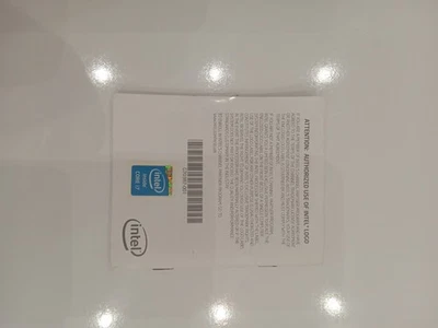 Intel Core Inside™ I7  Sticker  2 Pezzi / PCS Adesivo Laptop Logo - Immagine 1 di 4
