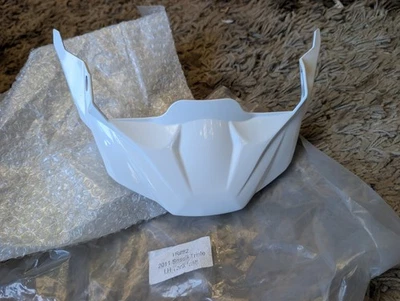 Triumph Tiger 800 XR 2019 pico delantero panel central pieza OEM T2309918 blanco #WG12 Foto 1 de 4