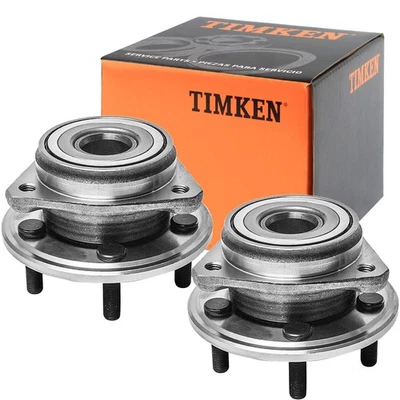 Par de bujes de cojinete de rueda delanteros Timken nuevos 5 tacos para Jeep Wrangler TJ 99-06 Foto 1 de 4