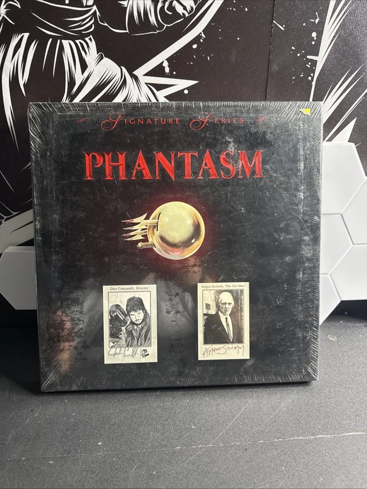 NEW Sealed Phantasm Signature Series Numbered 1194/2500 signed by  Angus Scrimm - Image 1 of 4