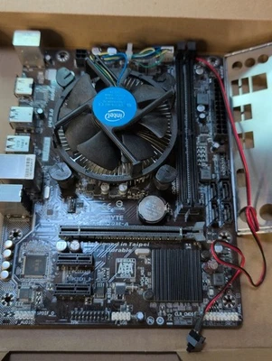 Intel Core i3-6100 @ 3.70GHz DDR4 GA-H110M-H Bundle EE2407 - Image 1 of 4