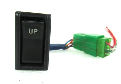 TOYOTA 4RUNNER REAR TAILGATE WINDOW UP DOWN CONTROL SWITCH GREEN PLUG 84-91 - Image 1 of 4
