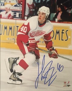 Henrik Zetterberg Signed Detroit Red Wings 8x10 Photo - Picture 1 of 1