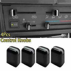 4Pcs Heater A/C & Fan Control Knobs Switch Parts for Toyota 4Runner 1984-2002 UK - Picture 1 of 6