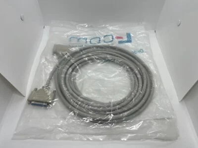 L-Com CSMN25FF-25 DB25 Pin Female to Female Beige 25ft Parallel Cable - Image 1 of 2