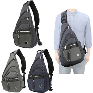 Large Laptop Sling Backpack Sling Bags Pack Men Crossbody Bags Women Travel Bag - Picture 1 of 10