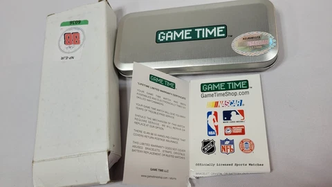 GAME TIME NASCAR MENS WRIST WATCH #88 DALE EARNHARDT JR Retail $44.99 Cover
