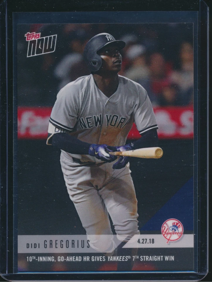 2018 Topps Now #137 Didi Gregorius New York Yankees PR = 576 - Image 1 of 1