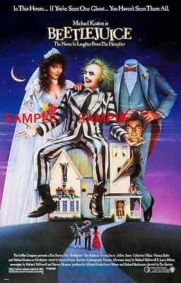 Beetlejuice Beetlejuice 11" x 17" Collector's Movie Poster