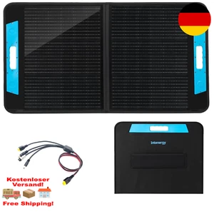 100W Solarpanel faltbar tragbar USB-C DC XT60 Camping Solar Ladegerät Outdoor - Bild 1 von 7