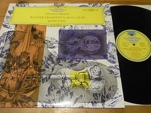 Brahms Piano Quartet op.25 Quartetto di Roma DGG Germany 138014 big tulip "ALLE" - Picture 1 of 1
