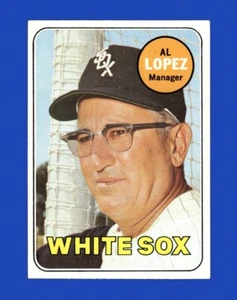 1969 Topps Set-Break #527 Al Lopez NR-MINT *GMCARDS* - Picture 1 of 2