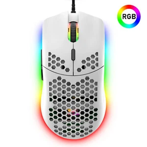 Wired Gaming Mouse Model O 69G Honeycomb Shell 6400 DPI USB Gaming Mice PC PS4 - Picture 1 of 42