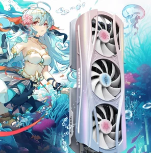 Yeston AMD Radeon RX9070-16G D6 Atlantis OC Graphics card - Afbeelding 1 van 9